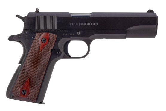 Colt Series 70 1911 handgun.
